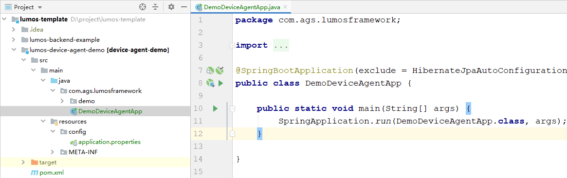 device agent demo